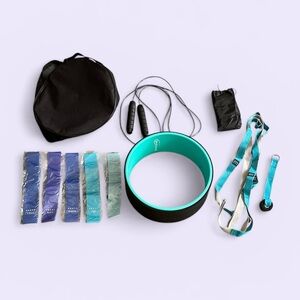 ~ 🆕 🧘🏽‍♀️Yoga Wheel Set with Accessories 🧘‍♂️